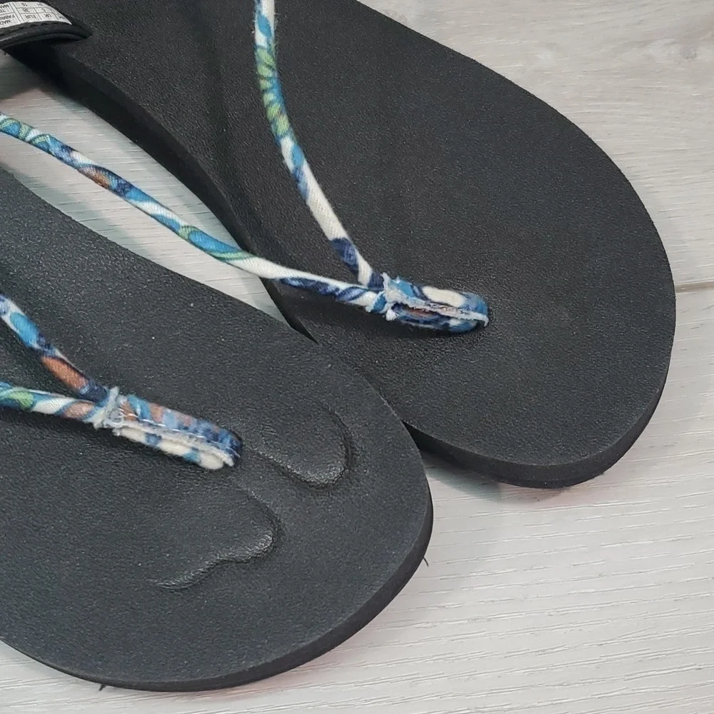 Sanuk Women Comfort Yoga Flip Flop Sandals Flats shoes sz 7